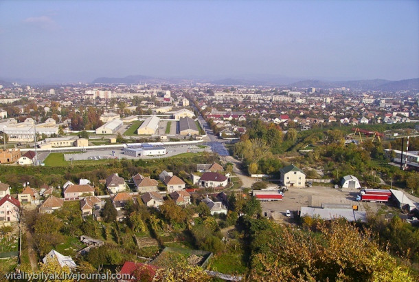 Осень 2008, Замок “Паланок” на вершине вулкана в Мукачево