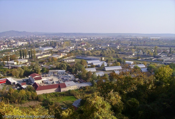 Осень 2008, Замок “Паланок” на вершине вулкана в Мукачево