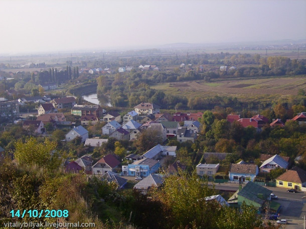 Осень 2008, Замок “Паланок” на вершине вулкана в Мукачево