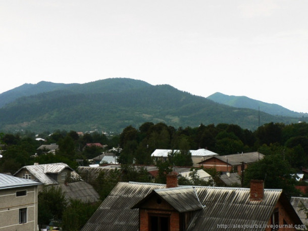 Город Выжница (Вижниця, Vizhnitz) на Украине 