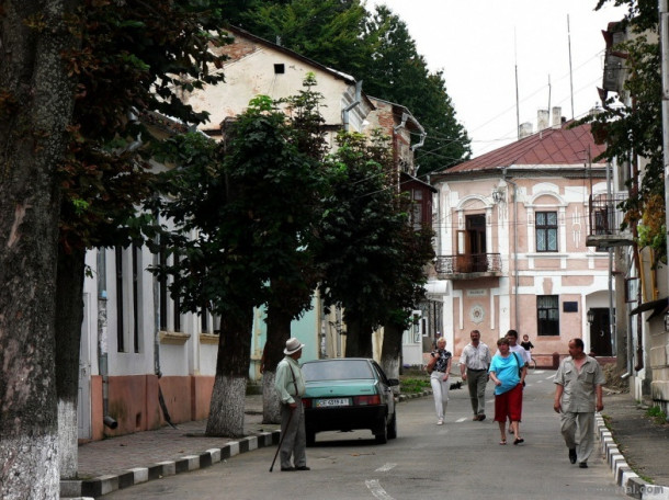 Город Выжница (Вижниця, Vizhnitz) на Украине 