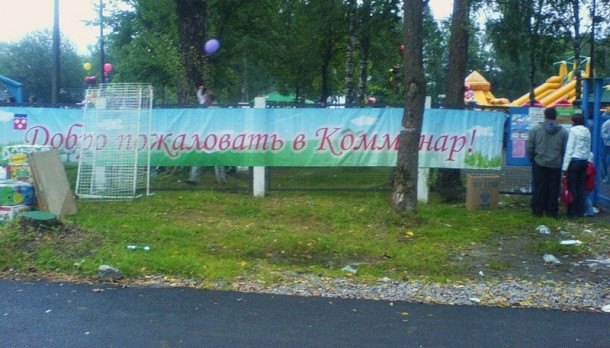 Город Коммунар. День Района.