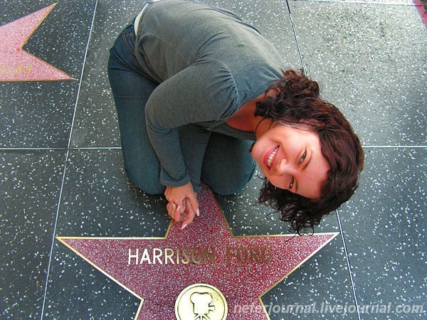 USA. Los Angeles. Hollywood Walk of Fame.