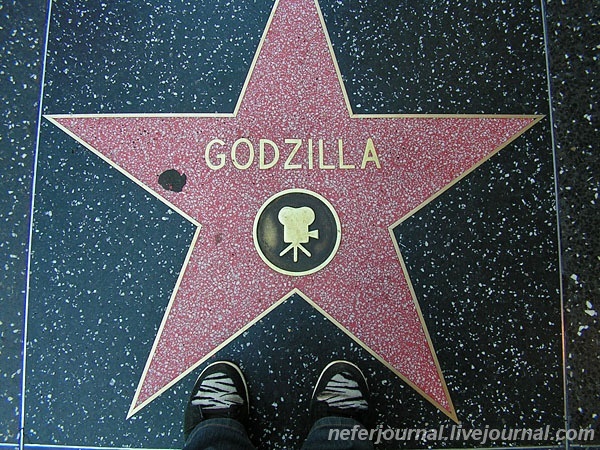 USA. Los Angeles. Hollywood Walk of Fame.