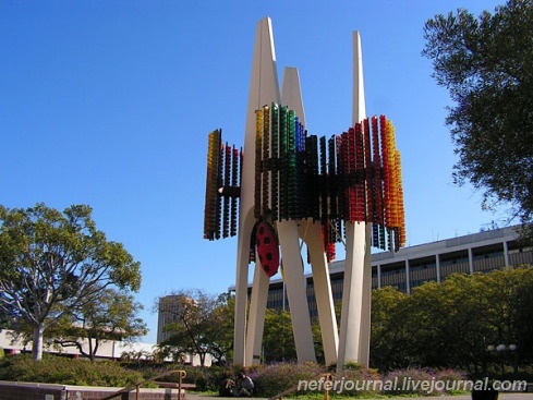 Los Angeles. Union Station. Olvera street. Molecule man.