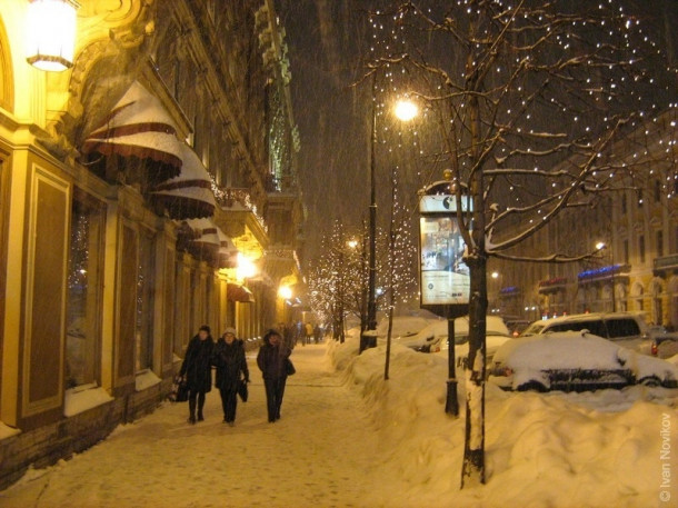 Новогодний Петербург 2010.