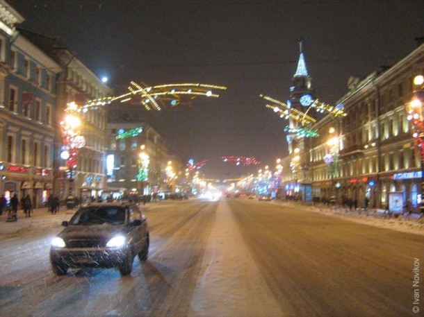 Новогодний Петербург 2010.