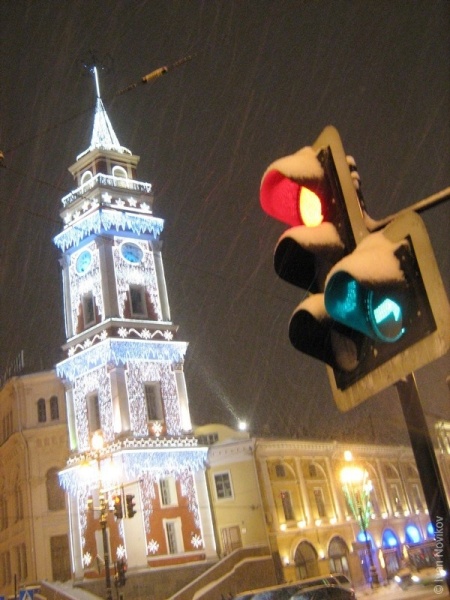 Новогодний Петербург 2010.