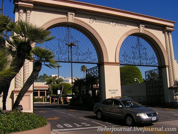 Los Angeles. Hollywood. Paramount Pictures.