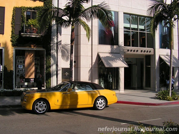 Los Angeles. Regent Beverly Wilshire Hotel. Rodeo Drive.