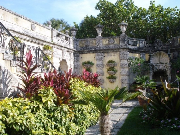 Vizcaya Museum & Gardens or back in Italy, Miami, FL