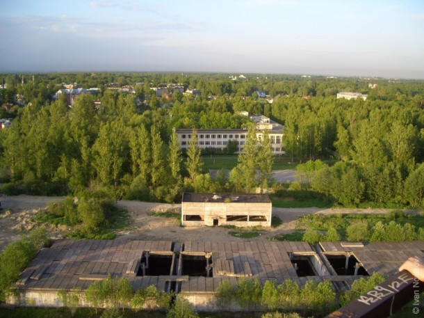 Заброшенная павловская ТЭЦ.