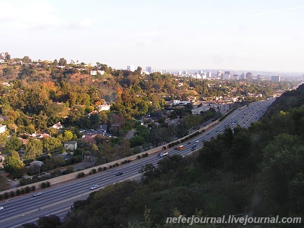 Los Angeles. Getty Center. Парк.