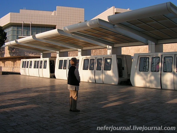 Los Angeles. Getty Center. Парк.