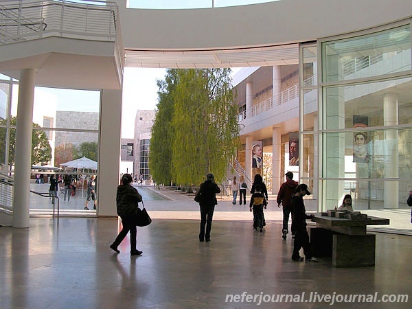 Los Angeles. Getty Center. Парк.