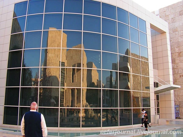 Los Angeles. Getty Center. Парк.