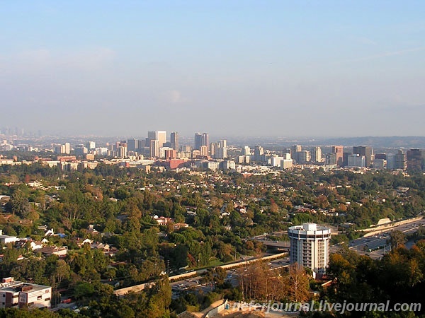 Los Angeles. Getty Center. Парк.