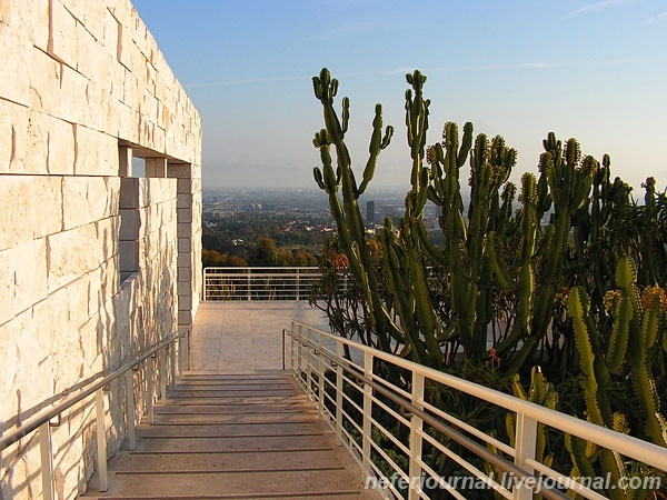 Los Angeles. Getty Center. Парк.