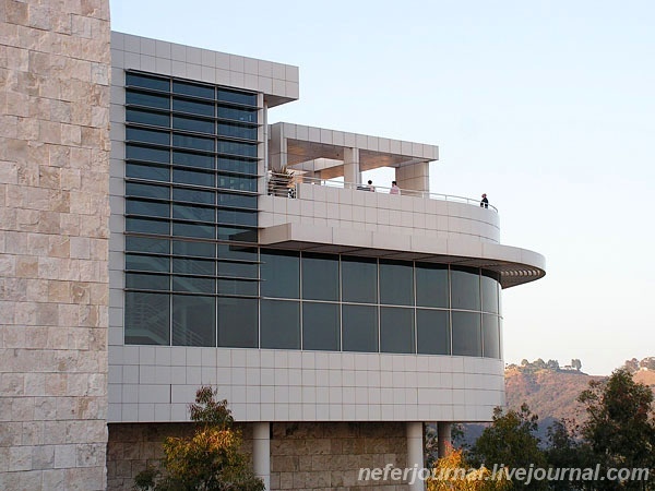 Los Angeles. Getty Center. Парк.