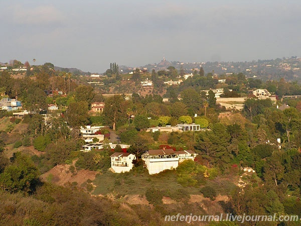 Los Angeles. Getty Center. Парк.