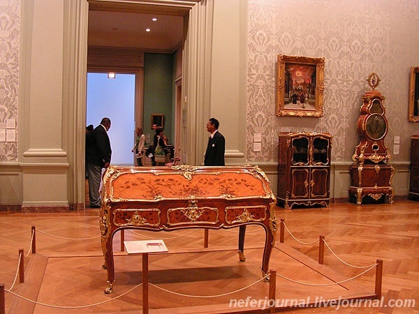 Los Angeles. Getty Museum. Внутри павильонов.