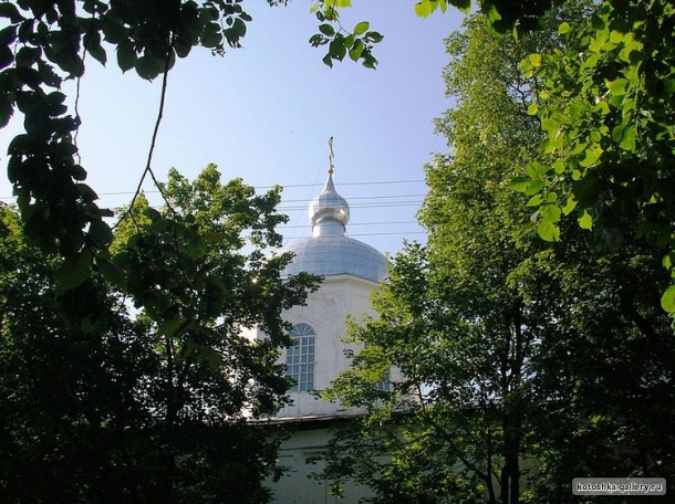 Селение Коростынь. Новгородская область. Россия.