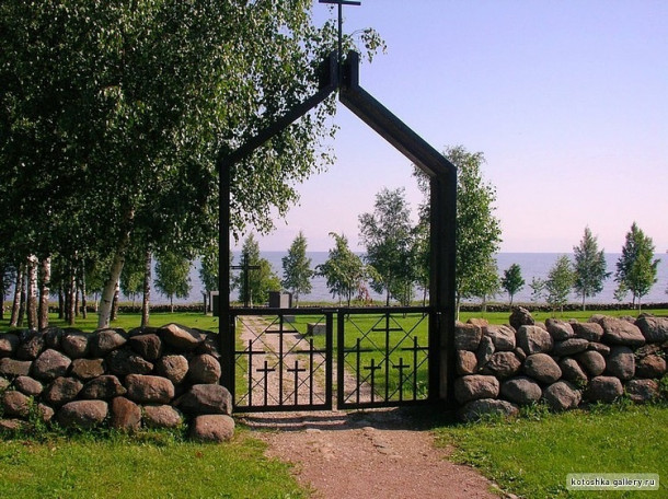 Селение Коростынь. Новгородская область. Россия.