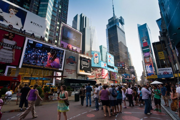 Picadilly Circus vs Times Square - Мекки маркетинга