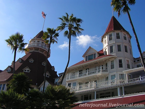 San Diego. Old town & Hotel del Coronado.