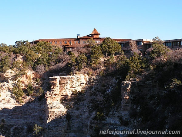 Grand Canyon. Первая обзорная точка.