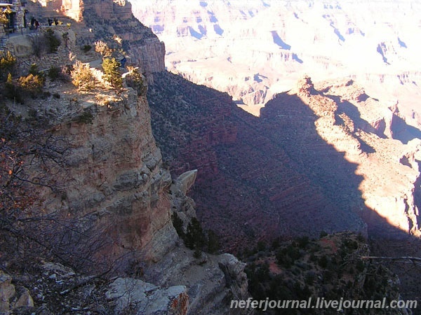 Grand Canyon. Первая обзорная точка.