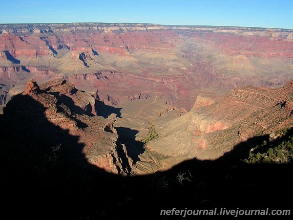 Grand Canyon. Первая обзорная точка.