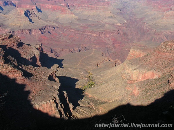 Grand Canyon. Первая обзорная точка.