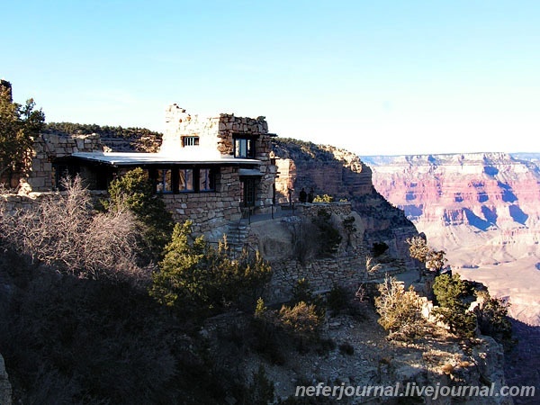 Grand Canyon. Первая обзорная точка.