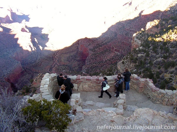 Grand Canyon. Первая обзорная точка.