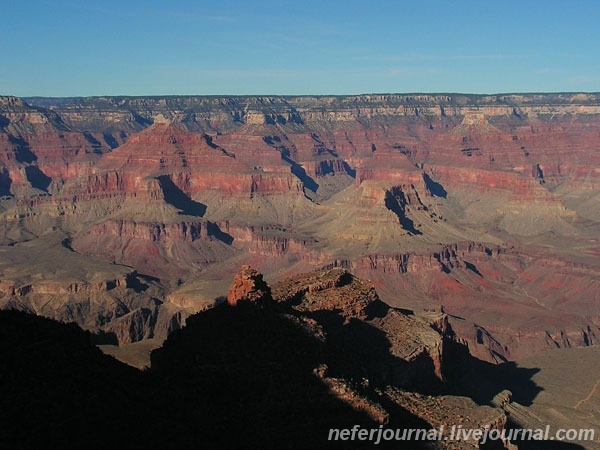 Grand Canyon. Первая обзорная точка.