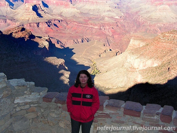 Grand Canyon. Первая обзорная точка.