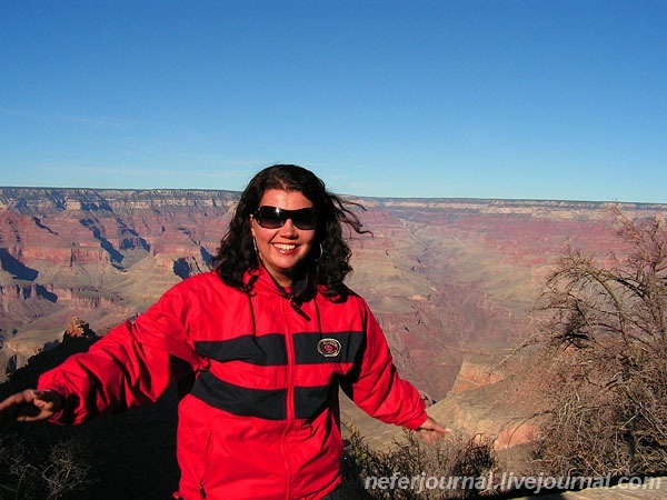 Grand Canyon. Первая обзорная точка.