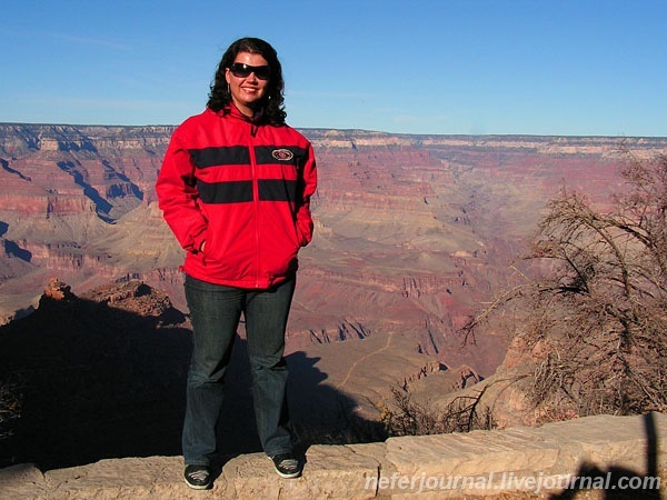 Grand Canyon. Первая обзорная точка.