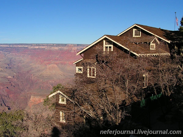 Grand Canyon. Первая обзорная точка.