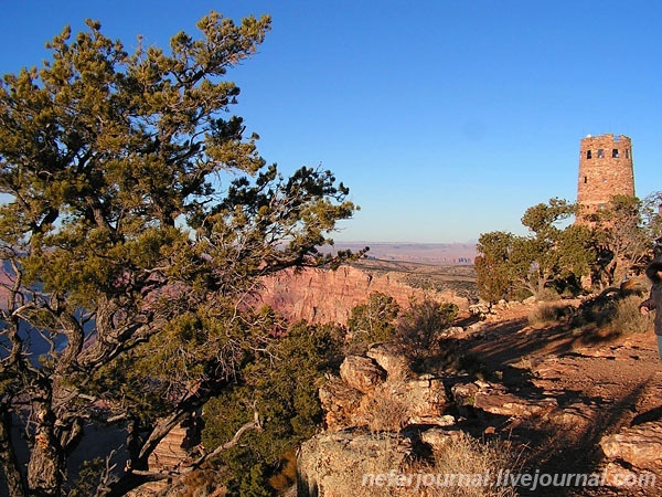 Grand Canyon. Вторая обзорная точка.