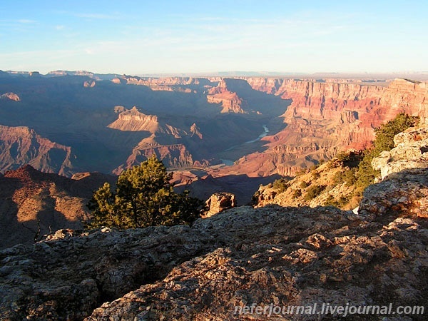 Grand Canyon. Вторая обзорная точка.