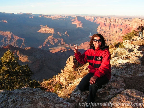 Grand Canyon. Вторая обзорная точка.