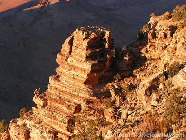 Grand Canyon. Вторая обзорная точка.