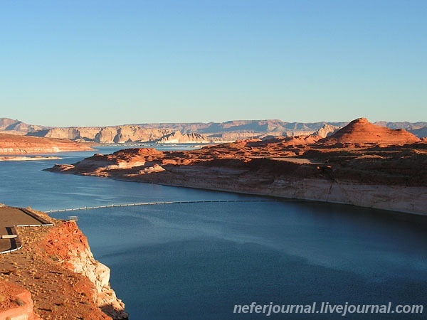 Lake Powell. Glen Canyon Dam. Rainbow Bridge.