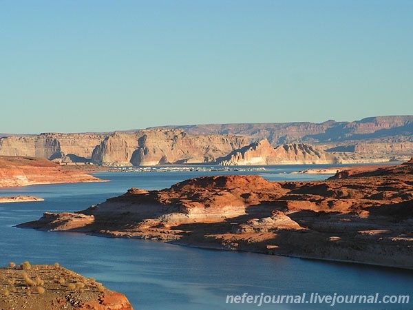 Lake Powell. Glen Canyon Dam. Rainbow Bridge.