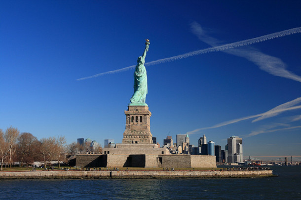 "Must see" в Нью-Йорке. Statue of Liberty.