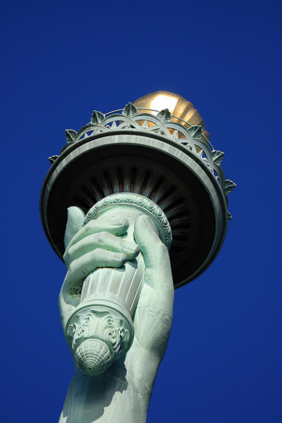 "Must see" в Нью-Йорке. Statue of Liberty.