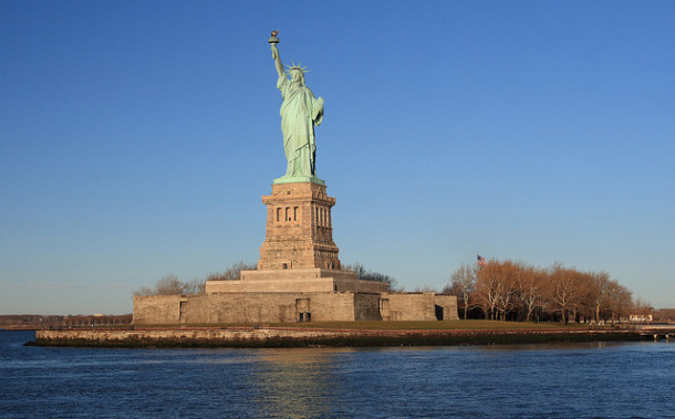 "Must see" в Нью-Йорке. Statue of Liberty.