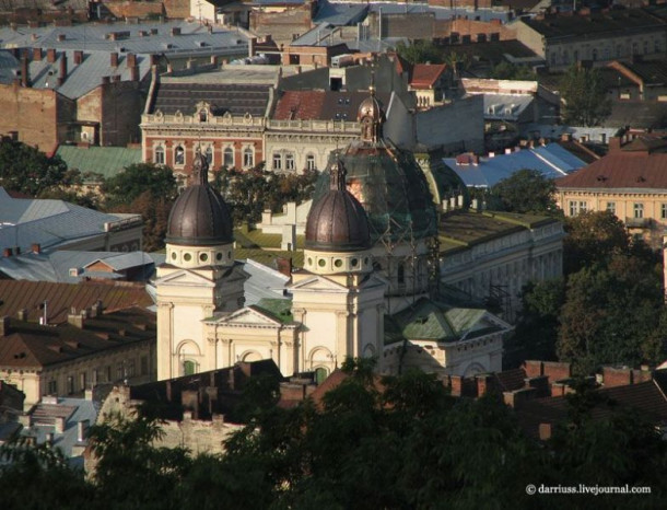 Старый Львов с Высокого Замка